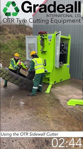 Gradeall OTR Splitter & Sidewall Cutter