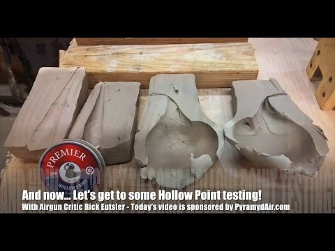 .22 Hollow Point Testing - by Airgun Expert Rick Eutsler / AirgunWeb