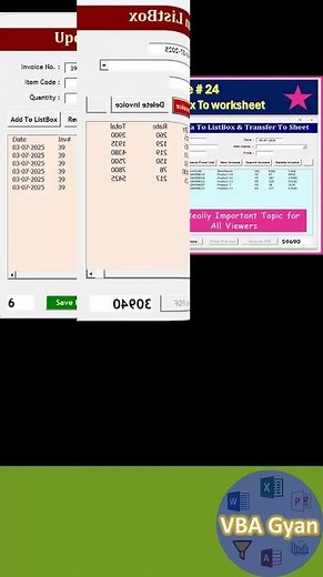 ListBox Fully Loaded #shorts #excel