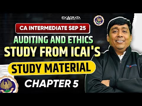 CA Inter Audit Sep 25 | CA Inter Audit ICAI Study Material | Chapter - 5 | By Jayesh Bhandari
