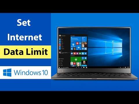 How To Set Internet Data Limit in Windows 10?