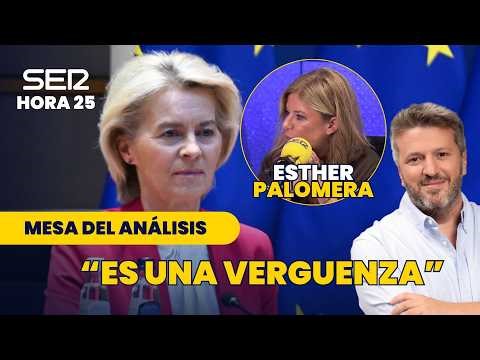 Esther Palomera lashes out at von der Leyen: "It's a disgrace"
