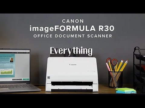 Everything you need to know about Canon imageFORMULA R30 | Review