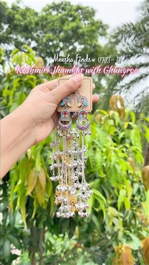 Meesho Finds Part 6 💖 Kashmiri Ghungroo Jhumkas Starting at ₹140 😍