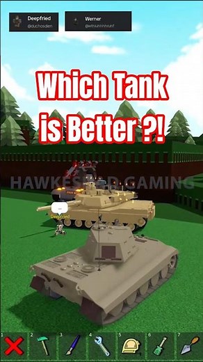 Roblox Build a Boat for Treasure Realistic Abrams Tank & King Tiger Panzer #roblox #babft