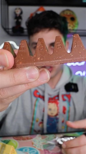 Do you like Toberlone Chocolate? 🍫 #toberlone #foodreview #tastetest #candy #review