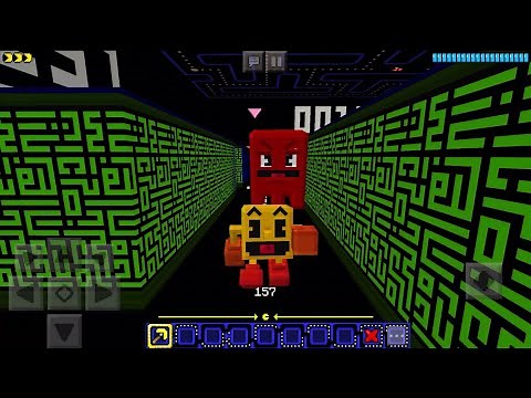 PAC MAN MOD in Minecraft PE