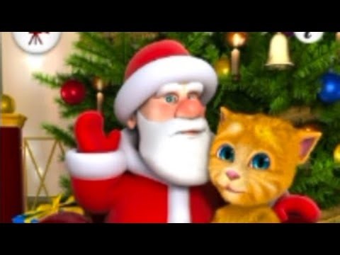Talking Santa meets Ginger is LIVE!!!! #outfit7 #talkingtom #funny #santa #mobilegame #lostmedia