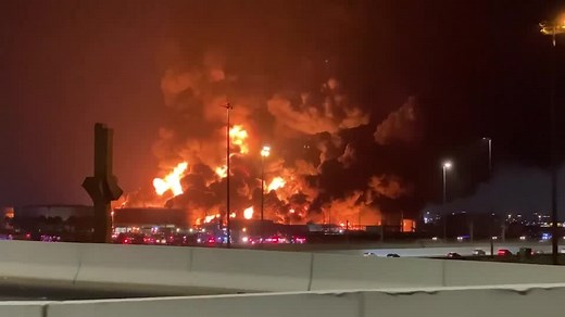 Saudi Aramco petroleum storage site hit by Houthi attack, fire erupts