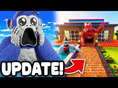 I Built a BRAINROT HOUSE in the NEW BUILDING UPDATE in Scary Baboon! (Scary Baboon VR)