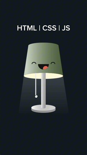 3D lamp use | HTML | CSS | JS #html #css #js #animation #javascript #js #ai #3d #lamp #coding #web