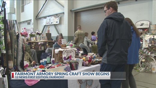 Annual Fairmont Armory Spring Craft Show kicks off weekend of shopping