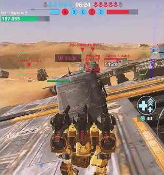 This is the best robot in the game - Walking War Robots Fury Triple KwK 448mm Nashorns 2014 Gameplay