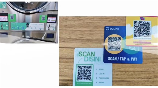 Experience the Future of Laundry Payments 拾拾 No coins. No hassle. 殺 Just tap, scan, and go. EQLink makes every wash simple, smart, and seamless. #EQLink #SmartPayment #LaundrySolution #NFC #QRPayment #Cashless #Innovation #LaundryBusiness #Fintech #SmartLaundry | EQLink - Cashless Payment & Loyalty Solutions | Facebook