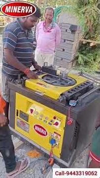 Keep Your Bar Bending Machine Running Like New! Bar Bending Machine Demo Video