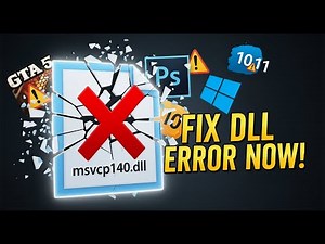 How to Fix msvcp140.dll Missing or Not Found ☑️ Error msvcp140.dll Not Found
