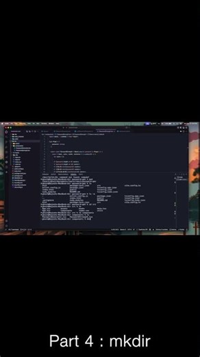 What is the mkdir command? #terminal #webdev #shorts #coding