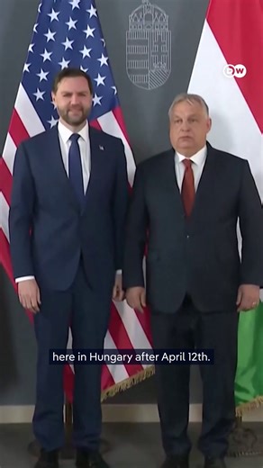 JD Vance visits Hungary ahead of elections