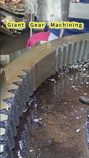 Large-Diameter Gear Machining Process (CNC Gear Hobbing / Shaping Operation)