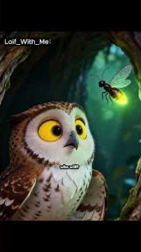 The Owl Who Was Afraid of the Dark 🦉🌙 | Courage Story for Kids | Bedtime Moral Story