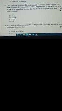 marking guide S3 biology national exam 2024-2025