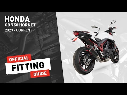Honda CB 750 Hornet 23-Current Scorpion Exhaust Fitting Guide