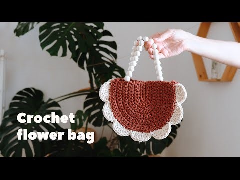 DIY: Crochet summer flower bag