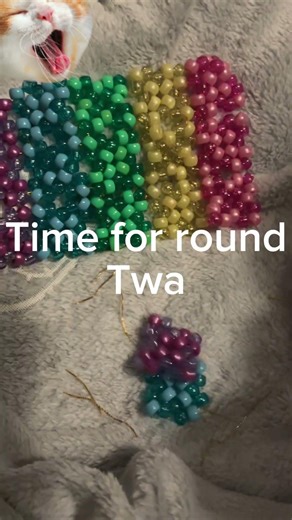 Making a kandi bag heh (pt 1)