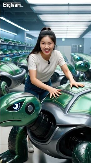 Adopt a Turbo-Turtle? 🐢💨 World's FASTEST Turtle! #shorts #robot #turtle #futureofwork