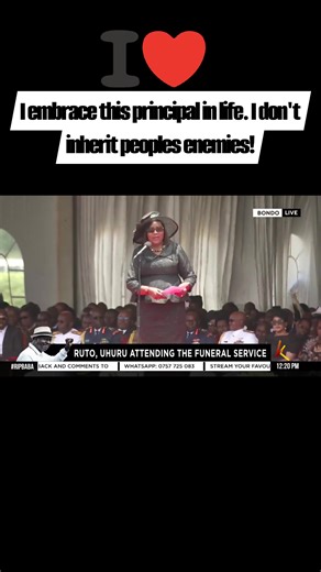 I embrace this principal in life. I don't inherit peoples enemies! | Dianah Kamande Hsc