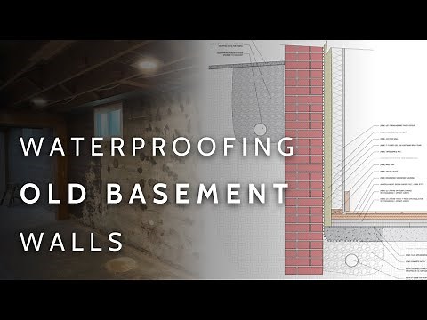 Waterproofing Old Basement Walls (Exterior + Interior Options)