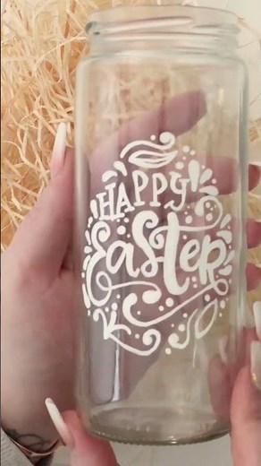 UPCYCLED DIY EASTER VASE HANDLETTERING STAEDTLER