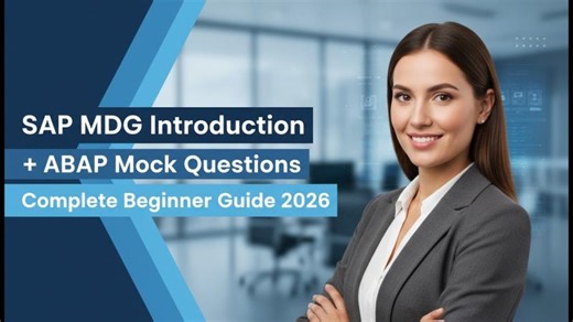 SAP MDG Introduction + ABAP Mock Questions | Complete Beginner Guide 2026 | SAP Knowledge Hub - Ambikeya