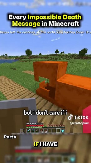 Every Impossible Death Message in Minecraft - Part 4