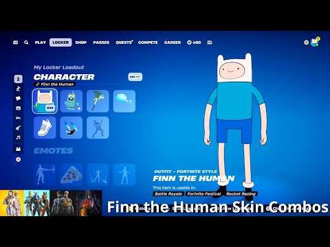 Finn the Human Skin Combos (Fortnite Battle Royale)