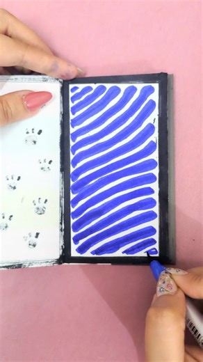 Day 22 of March in Color 💙🌊Just flowing blue lines today. 🧿 #art #trending #drawing #painting #diy