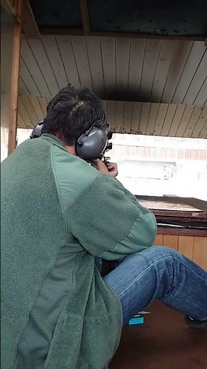 【スラッグ射撃】射撃時の衝撃（膝射）