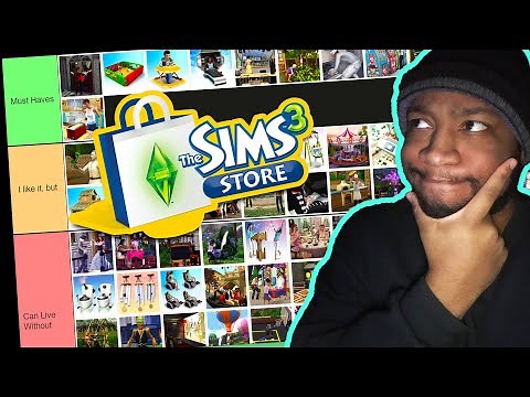 Ranking All Sims 3 Premium Store Content Items!