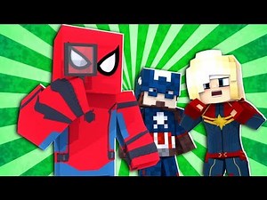 *Avengers Superhero Mod* Minecraft Murder Mystery - Minecraft Modded Minigame