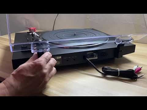 audio technica AT LP3 Turntable Unboxing and Setup