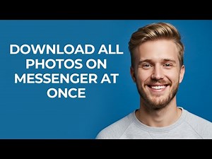 Download All Photos On Messenger At Once - NEW! Step by Step