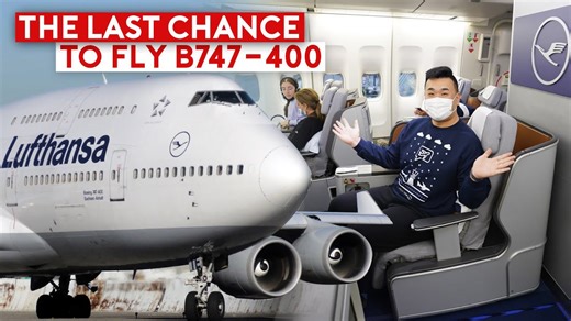 Lufthansa B747-400 travel experience
