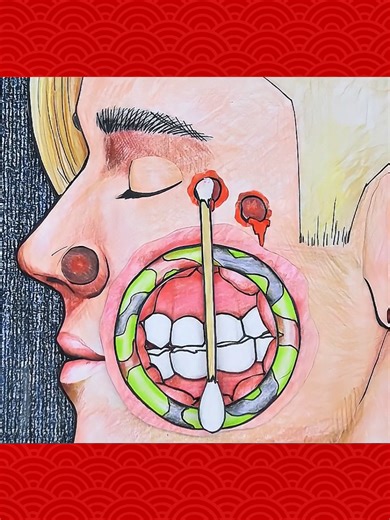 Effective Face Treatment and Cleaning ASMR Animation