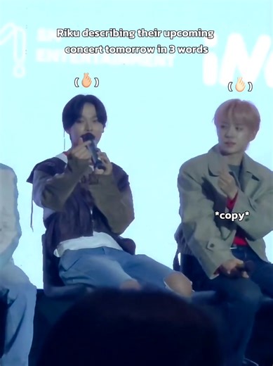 Yushi Imitating Riku's Adorable Gestures