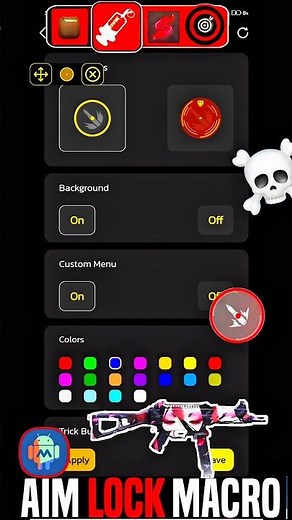 Free fire 2025 NEW Android macroDROIL🌐 WHITTE BUTTON TRICKS IN HEADSHOT FILE 🗄️#macroparafreefire 1M