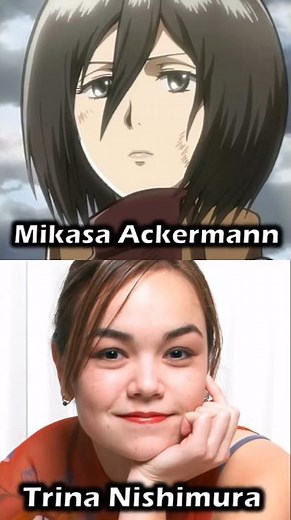 Mikasa’s Voice Actor (DUB) - Attack on Titan