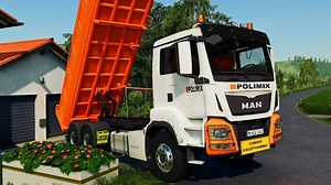 MAN TGS MEILLER-KIPPER POLIMIX V1.0 - FS19 mod - FS19.net