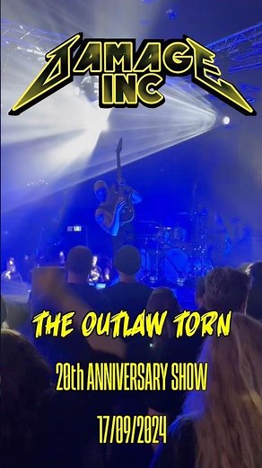 Damage Inc Metallica Tribute - The Outlaw Torn Live #Shorts