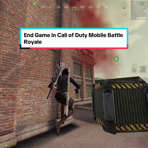 End Game in Call of Duty Mobile Battle Royale It’s endgame with one partial squad holding the high ground, and with the zone working against me, I had no choice but to make a move. These guys had the right idea with their positioning, but their biggest mistake was not taking the last enemy seriously. They let their guard down and quickly found out that yours truly wasn’t someone to be messed with. I now have the advantage since I saw the last enemy jump down — not the brightest idea on his end. 