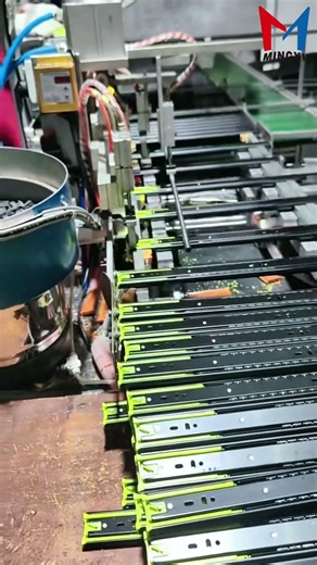 Drawer slides production process | Interior design | Wholesaler #shorts